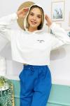 138891 138891-kapsonlu Crop Sweatshırt